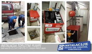 Toplotna pumpa VODA-VODA 22 kW